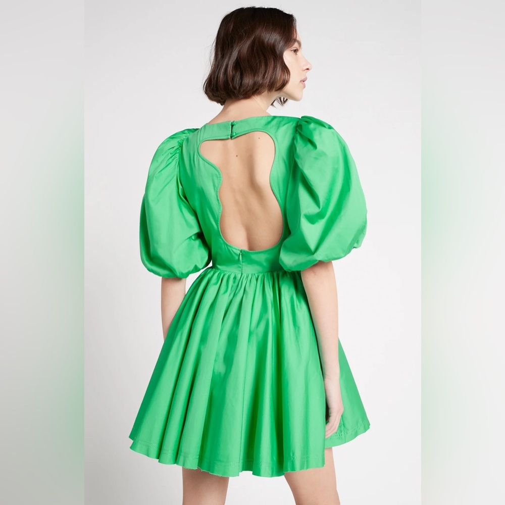 Aje Colette Abstract Cut Out Mini Dress